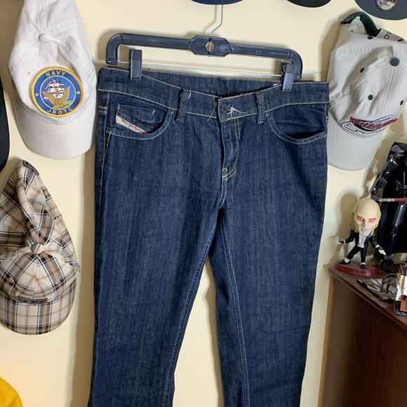 Diesel Liv Wide Legged Stacked Jeans 31W/32L - Picture 7 of 10